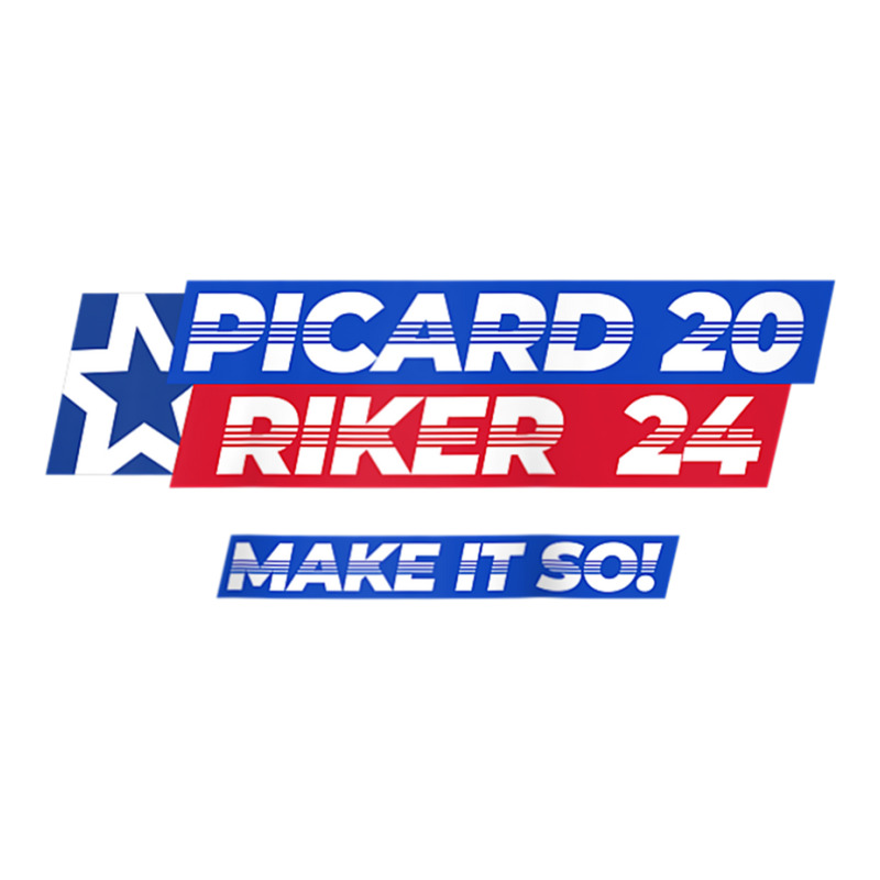 Picard Riker 2024 Make It So Politics Election Parody Funny Raglan Bas Bomber Jacket by cm-arts | Artistshot