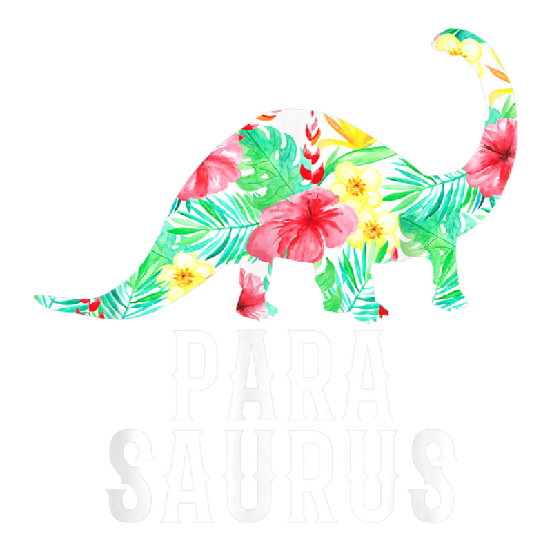 Parasaurus Paraprofessional Funny Dinosaur Floral Tshirt Bomber Jacket | Artistshot