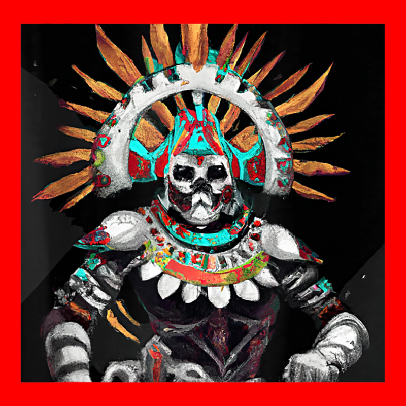 Dia De Los Muertos Aztec Warrior Calavera Mayan Mythology T Shirt Bomber Jacket by cm-arts | Artistshot