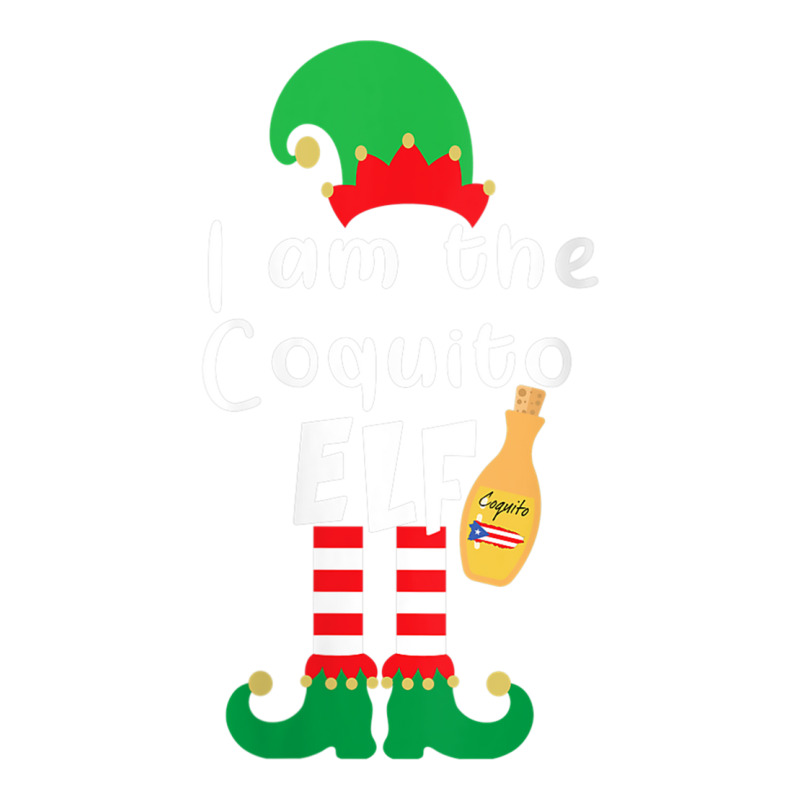 Womens Coquito Elf Funny Puerto Rico Matching Christmas Bilingual V Ne Bomber Jacket by cm-arts | Artistshot