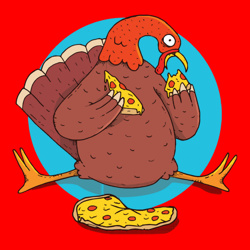 Thanksgiving Turkey Pizza Bomber Jacket | Artistshot