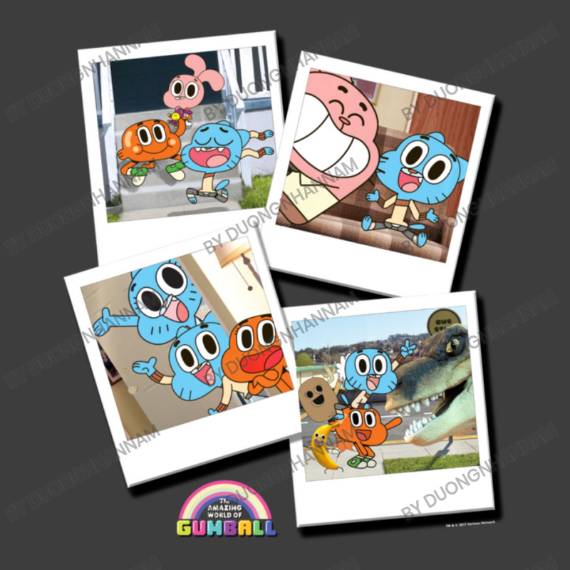 Cn The Amazing World Of Gumball Polaroids Beanie | Artistshot