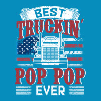 Best Truckin Pop Pop Ever American Flag Father's Day Beanie | Artistshot