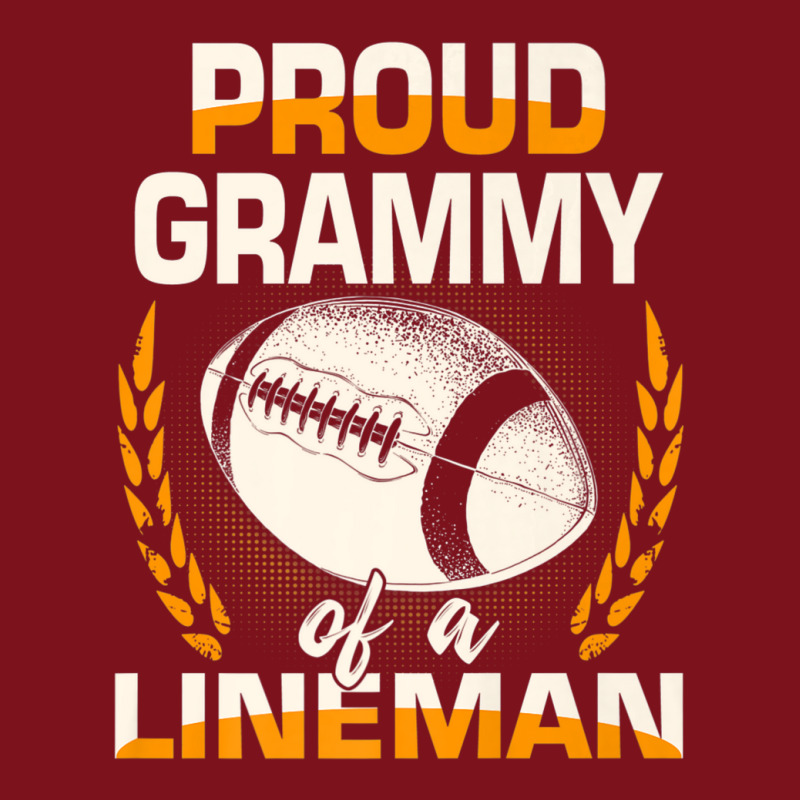 American Football Proud Grammy Of A Lineman Family Beanie by cm-arts | Artistshot