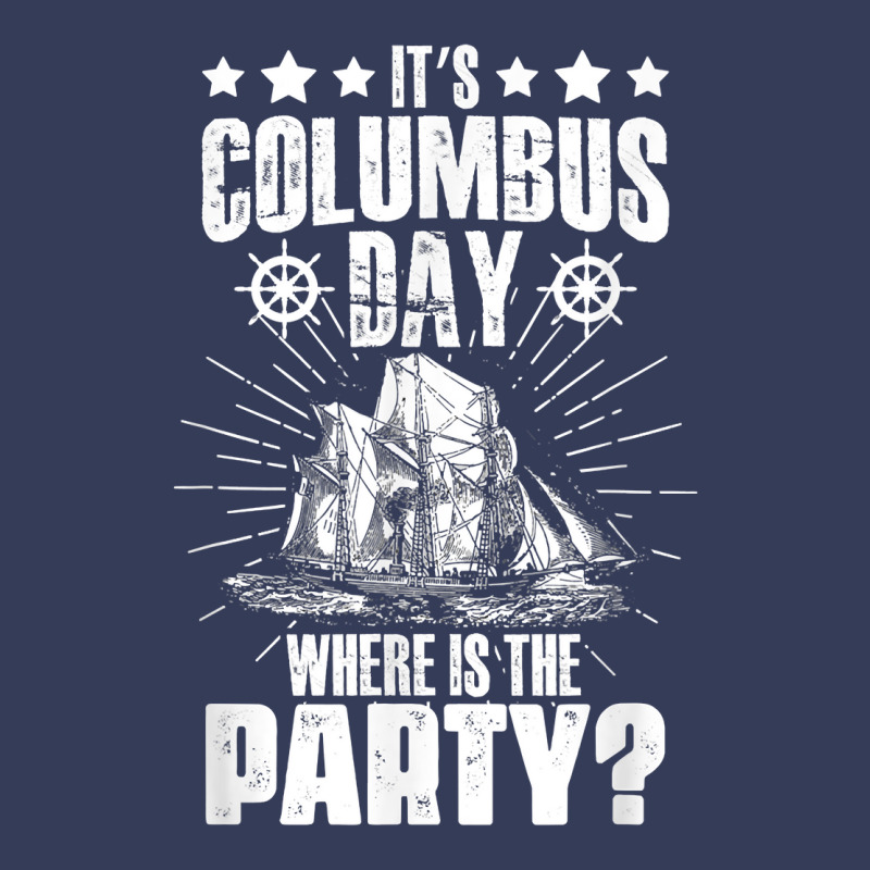 It's Columbus Day 1942 American Italian Christopher Columbus T Shirt Visor hat by cm-arts | Artistshot