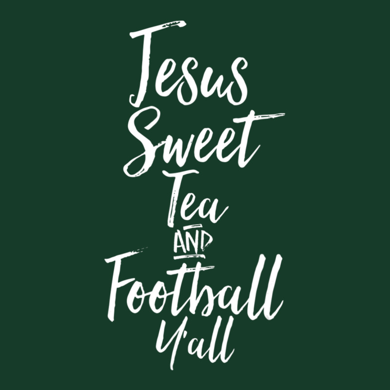 Jesus Sweet Tea And Football Yall Cute Christian Visor hat by thangdinhsinhelf | Artistshot