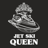 Jet Ski Queen   Beach Water Sports Jet Skiing Skier T Shirt Ladies Fitted T-shirt | Artistshot