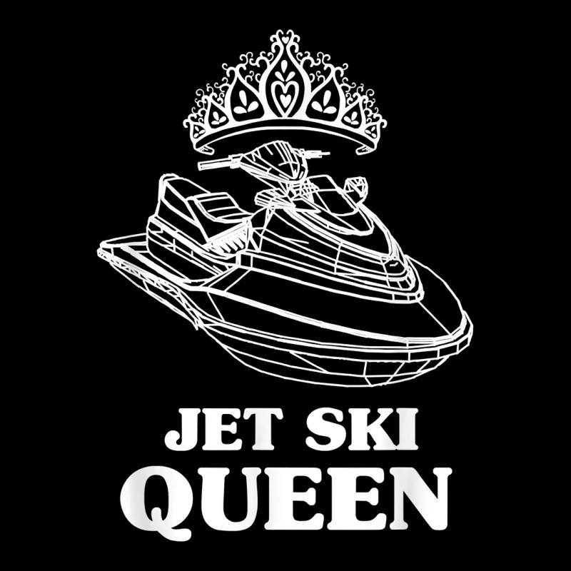 Jet Ski Queen   Beach Water Sports Jet Skiing Skier T Shirt Cropped Sweater by emaliekrein | Artistshot