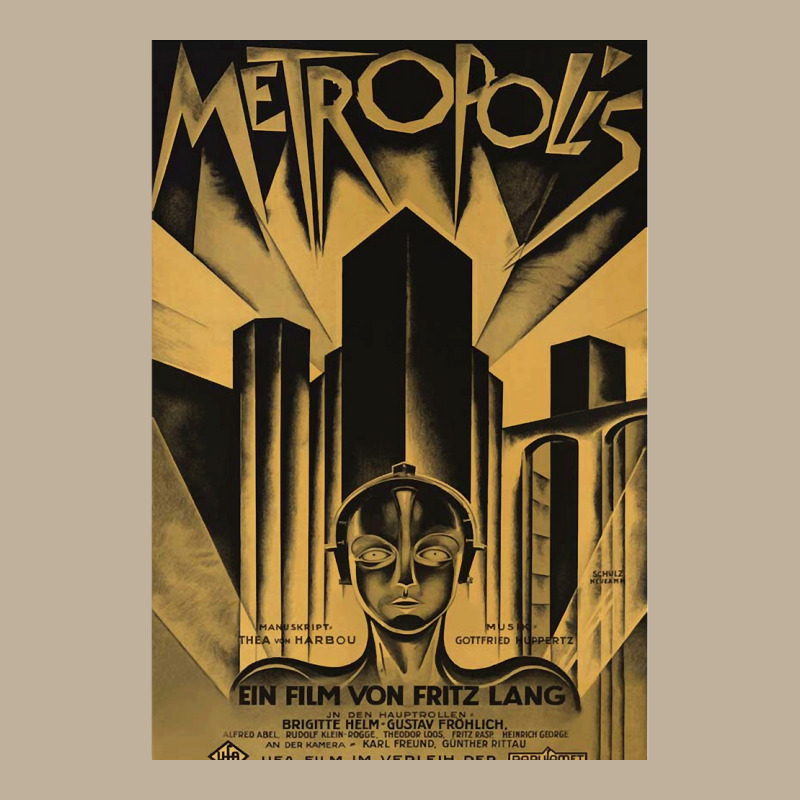 Metropolis Fritz Lang 1926  Vintage Movie Poster Bw Sun Shade Cap by cm-arts | Artistshot