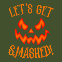 Pumpkin Matching Halloween Shirt Lets Get Smashed Sun Shade Cap | Artistshot