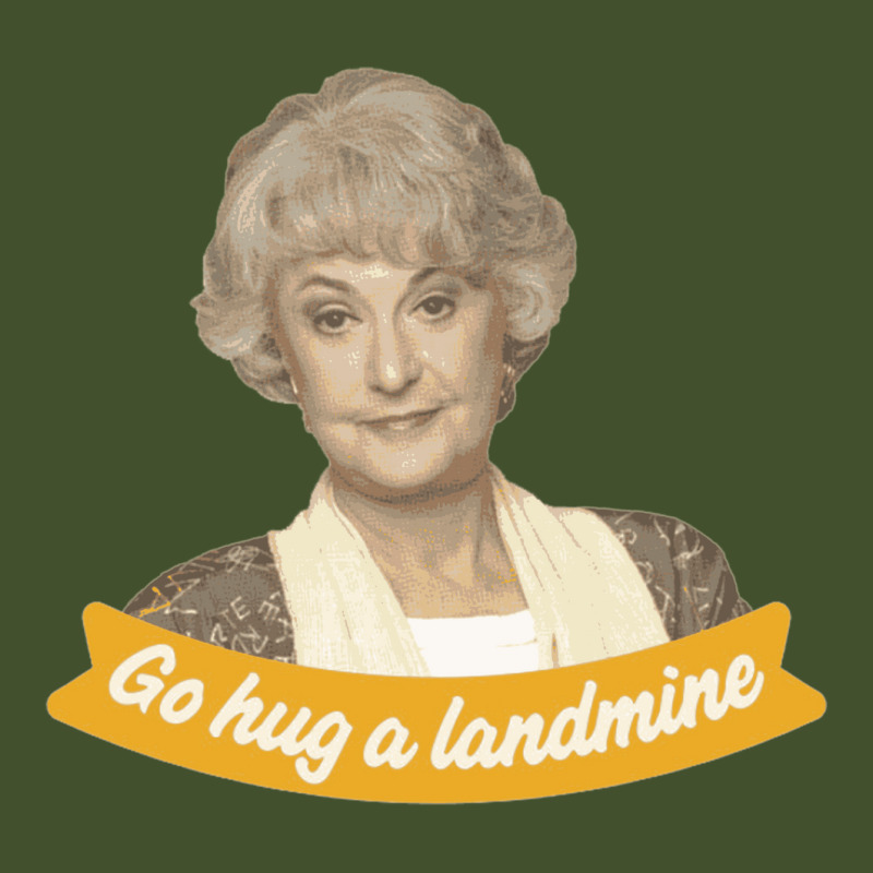 Go-hug-a-landmine – Dorothy-the-golden-girls Sun Shade Cap by cm-arts | Artistshot