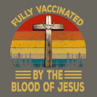 Jesus Christ Christian Retro Fully Vaccinated By The Blood Of Jesus 19 Sun Shade Cap | Artistshot