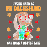 I Work Hard So My Dachshund Can Have A Better Life Dog Lover Sun Shade Cap | Artistshot