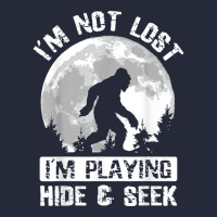 Retro Bigfoot Im Not Lost Im Playing Hide & Seek Sasquatch Mesh Back Trucker Hat | Artistshot