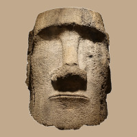 Easter Island Moai Statue Monolith World Mystery Mesh Back Trucker Hat | Artistshot