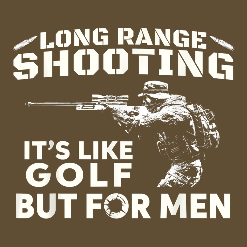 Long Range Shooting It's Like Golf But For Men T Shirt Seamless Cap | Artistshot