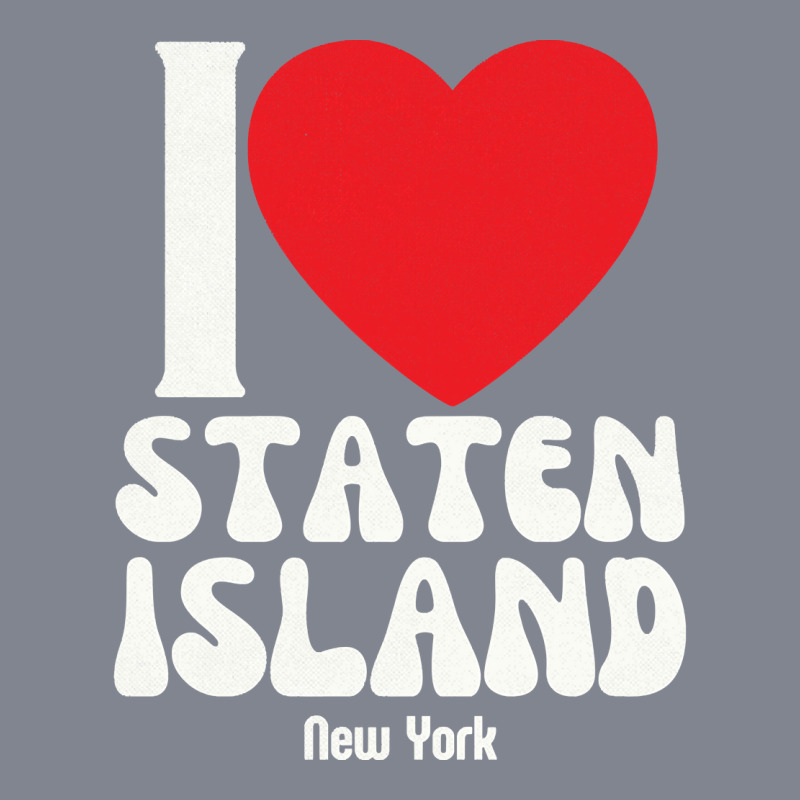 I Love Staten Island Lovers Retro Distressed Pullover Hoodie Yupoong Trucker Cap by darelychilcoat1989 | Artistshot