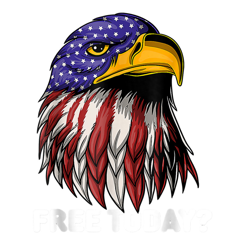 Free Today Funny Bald Eagle Freedom Independence 4th Of July T Shirt Yupoong Trucker Cap | Artistshot