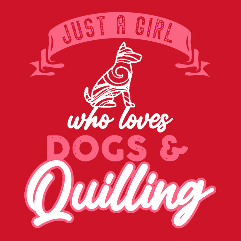 Quilling T  Shirt Girl Who Loves Quilling Dogs Paper Filigree Craftsma Yupoong Trucker Cap | Artistshot