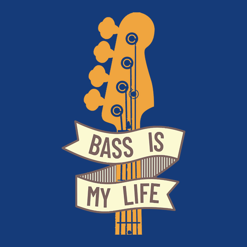 Bass Headstock T  Shirt Bass Is My Life Bass Guitar Headstock T  Shirt Foam Snapback hat by umurray372 | Artistshot