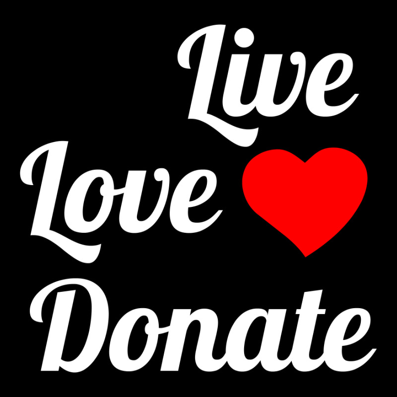 Live Love Donate White Cropped Sweater by Perfect Designers | Artistshot