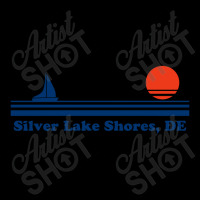 Silver Lake Shores, De   Sailboat Sunrise   Silver Lake Shores Delawar 5 Panel Snapback Cap | Artistshot