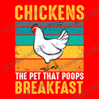 Chicken Cock Funny Chicken Chickens The Pet That Poops Breakfast 336 H 5 Panel Snapback Cap | Artistshot