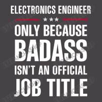 Electronics Engineer Because Badass Isn't A Job Title 5 Panel Snapback Cap | Artistshot