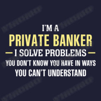 Private Banker I Solve Problems Funny Gift 5 Panel Snapback Cap | Artistshot