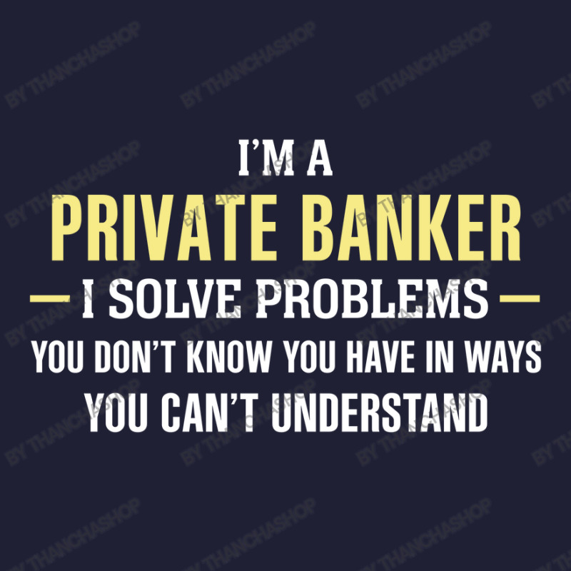 Private Banker I Solve Problems Funny Gift 5 panel snapback cap by thanchashop | Artistshot