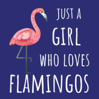 Funny Just A Girl Who Loves Flamingos Snapback Trucker Cap | Artistshot