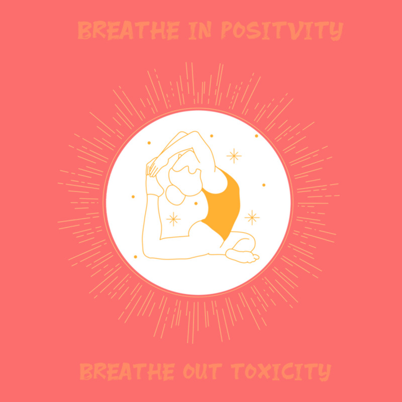 Breathe In Positivity Breathe Out Toxicity, Yoga Girl Snapback Trucker Cap by cm-arts | Artistshot