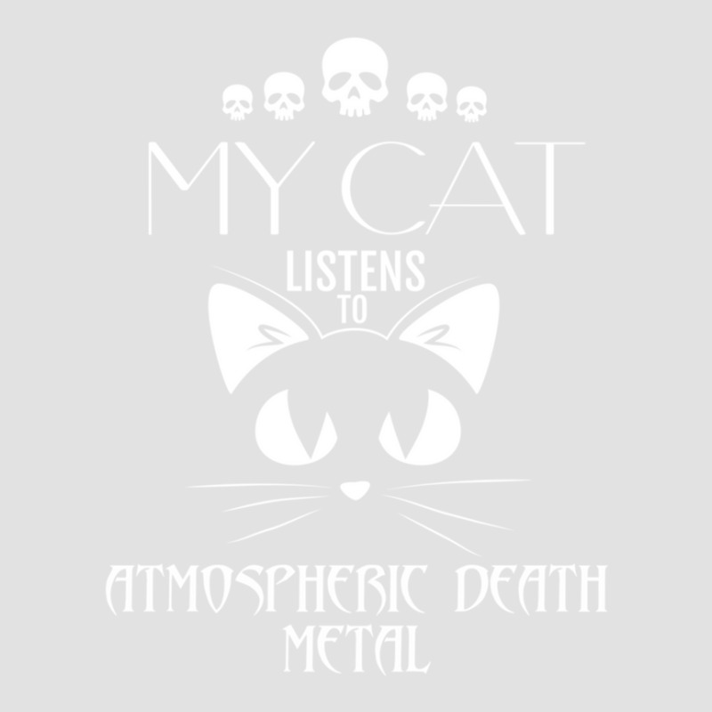 My Cat Listens To Atmospheric Death Metal 1 Foam Trucker Hat by ThomasMNykamp | Artistshot