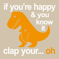 T Rex Clap Your Hands Adjustable Baseball Cap | Artistshot