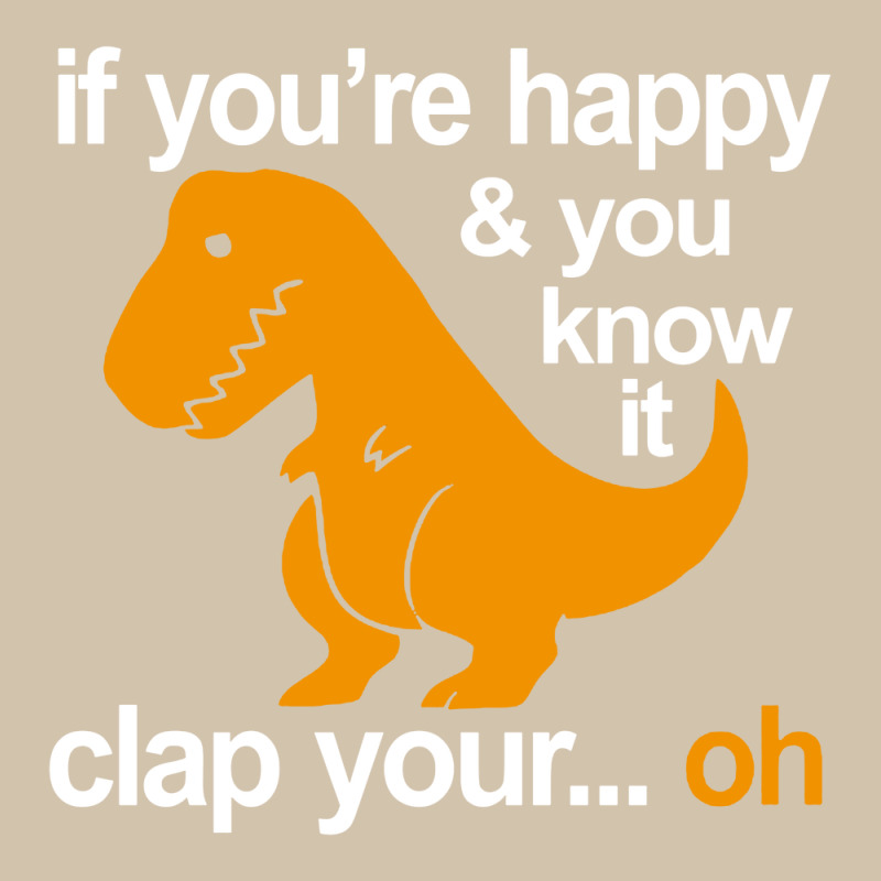 T Rex Clap Your Hands Adjustable Baseball Cap | Artistshot