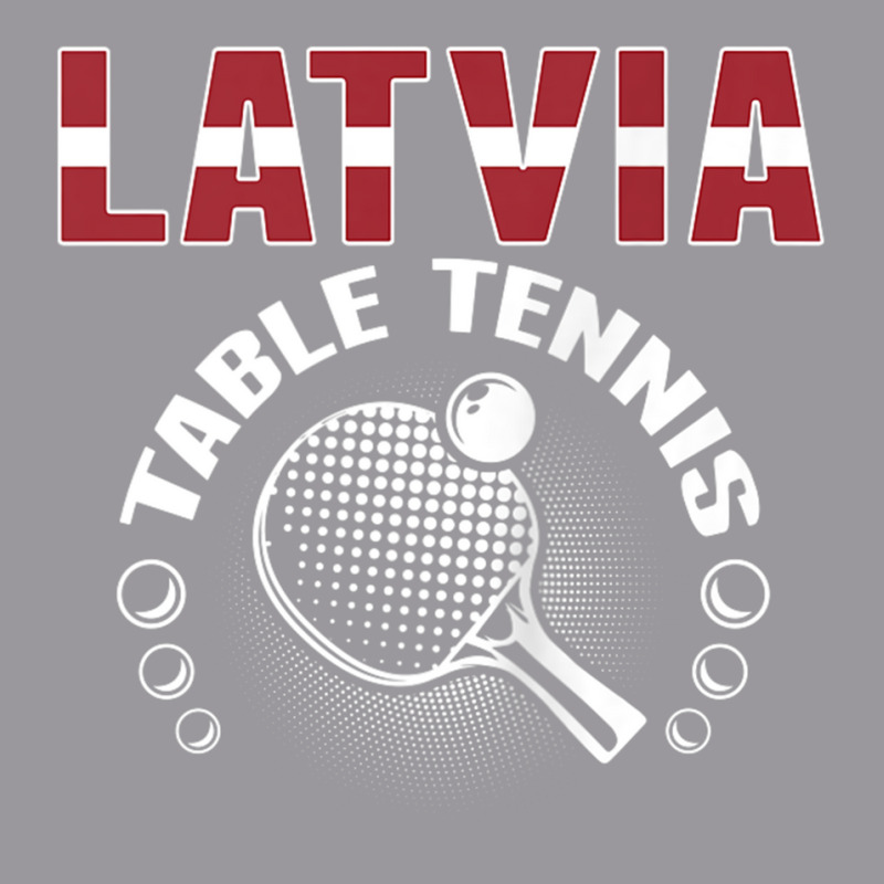 Latvia Table Tennis Fans Jersey Latvian Ping Pong Lovers Tank Top Adjustable Baseball Cap by cm-arts | Artistshot