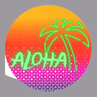 Aloha Hawaii Hawaiian Island Palm Beach Surfboard Sunset Premium Adjustable Baseball Cap | Artistshot