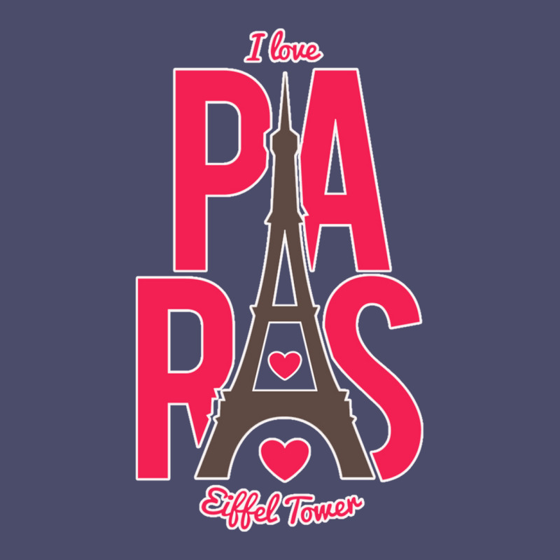 I Love Paris Eiffel Tower Adjustable Baseball Cap by cm-arts | Artistshot