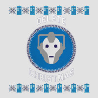 Delete Christmas - Cyberman Adjustable Baseball Cap | Artistshot