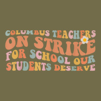 Columbus Teacher Strike Dyed Cap | Artistshot