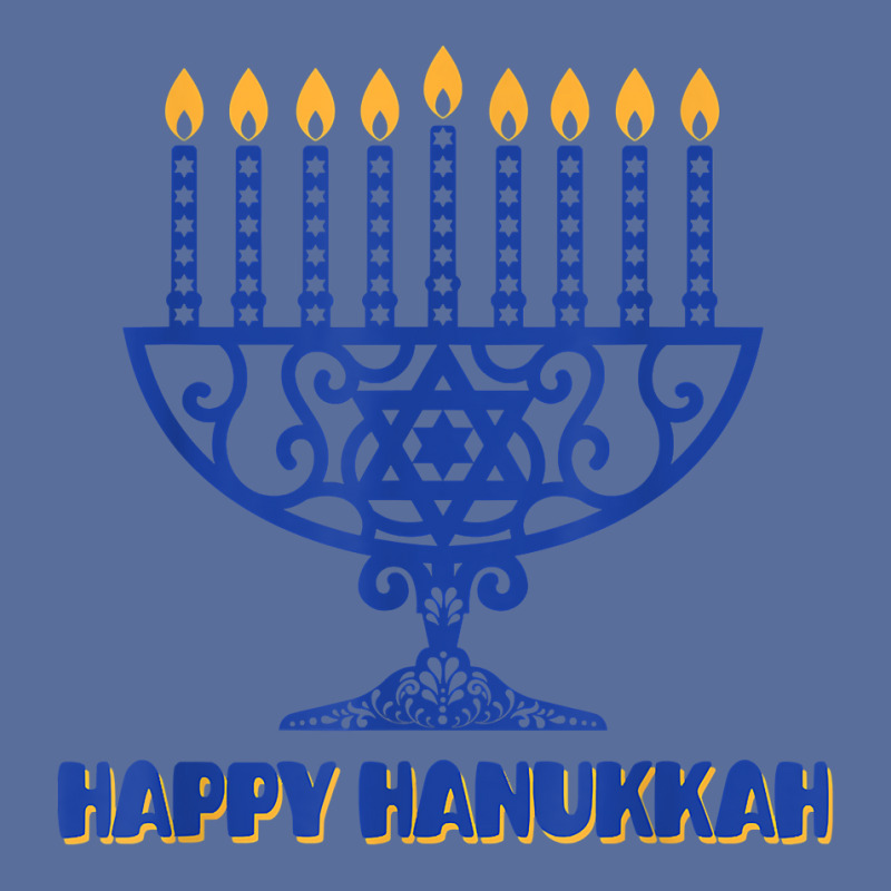 Menorah Happy Hanukkah Chanukah Jewish Holiday Menorah T Shirt Dyed Cap | Artistshot