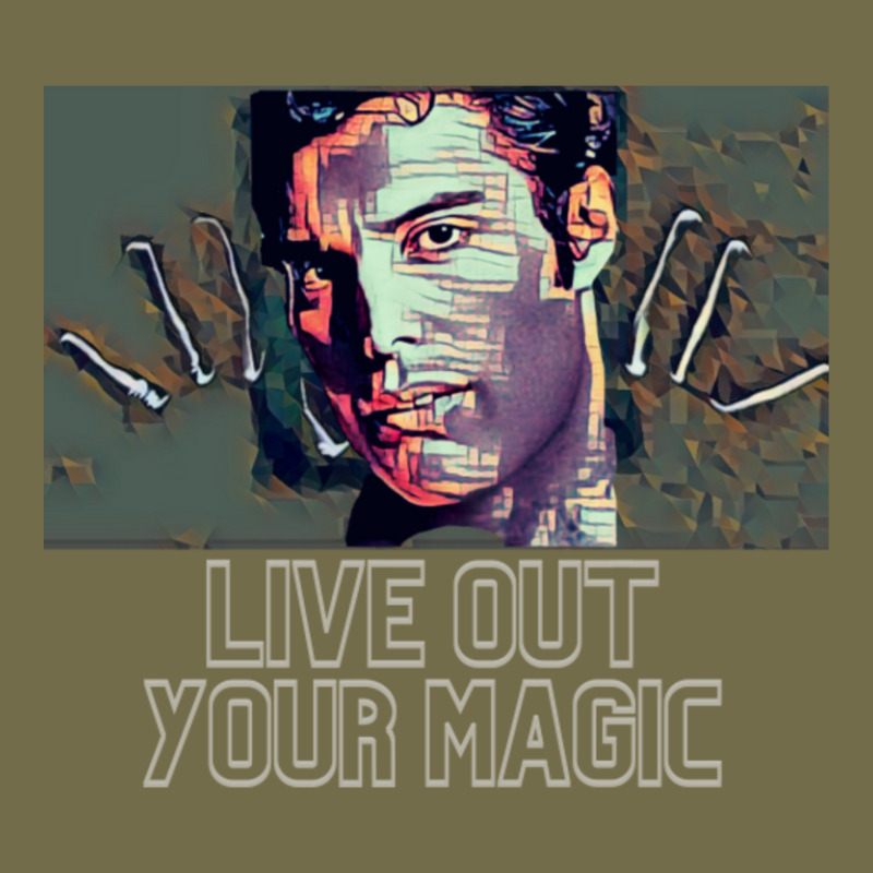 Live Out Your Magic (famous Face With Hands Fingers) Dyed Cap | Artistshot