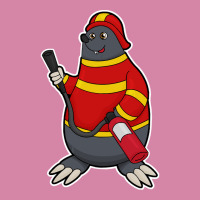 Fire Department T  Shirt Mole As Firefighter With Fire Extinguisher T Dyed Cap | Artistshot