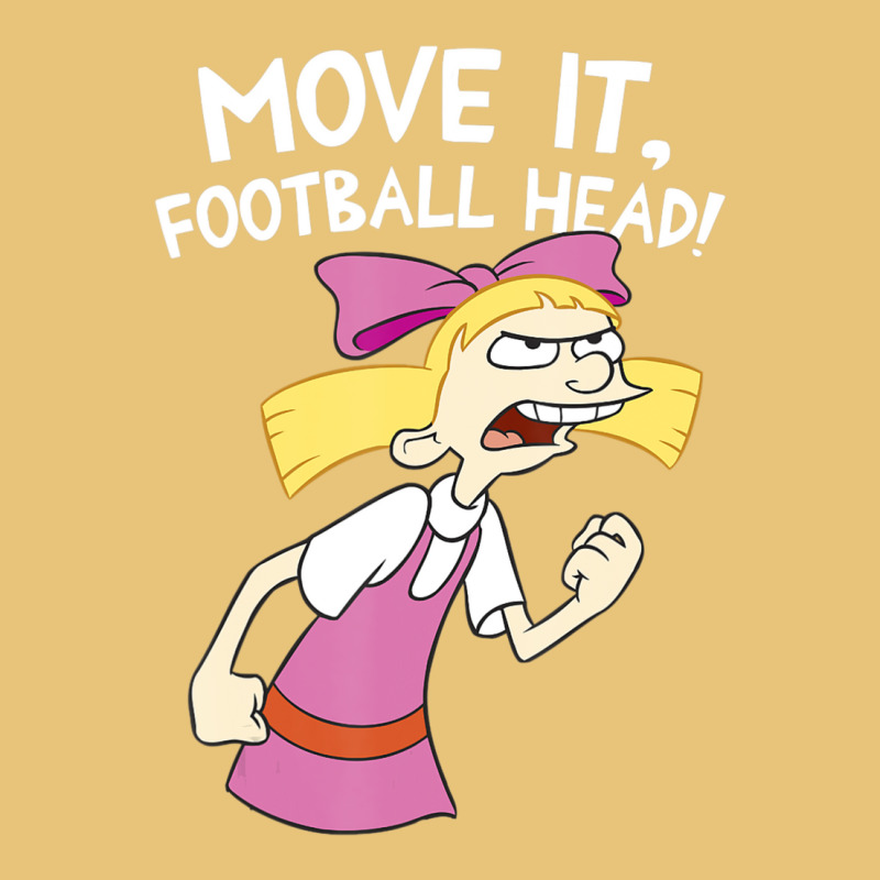 Hey Arnold! Helga Move It Football Head Dyed Cap by Kemriban527 | Artistshot