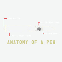 Anatomy Of A Pew Funny Shooting Ammo Design Urban Heavy T-shirt | Artistshot