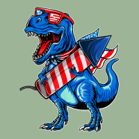 Funny Dinosaur Toddler Boys 4th Of July Urban Heavy T-shirt | Artistshot