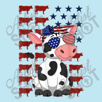 Funny Dairy Cows 4th Of July Costumes Usa Flag Dairy Cows Urban Heavy T-shirt | Artistshot