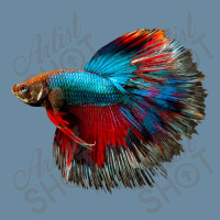 Red Blue Betta Fish Jambrong Urban Heavy T-shirt | Artistshot