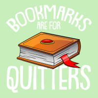 Bookmarks Are For Quitters Reading Books Bookaholic Bookworm Urban Heavy T-shirt | Artistshot