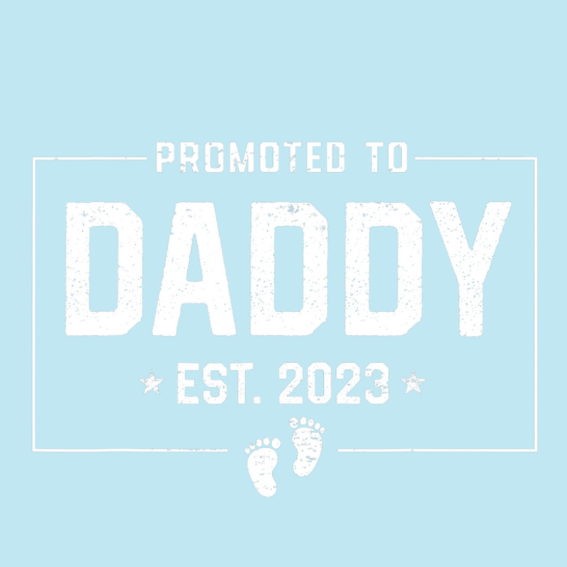 Promoted To Daddy Est. 2023 New Daddy Expect Baby Christmas Urban Heavy T-shirt | Artistshot